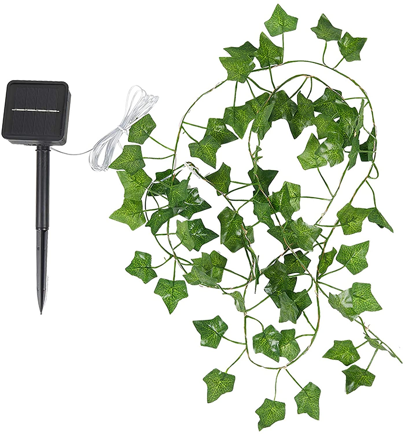 Solar-Powered Maple Leaves Garland LED String Light - Darden Decorator - Mag Max Mart